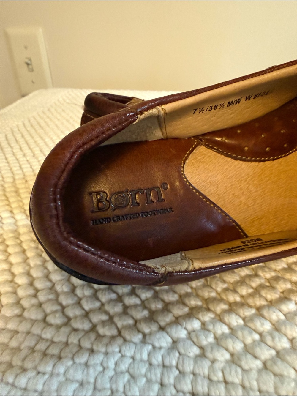 Women’s Brown Leather Loafers - Picture 6 of 6